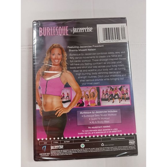 Burlesque by Jazzercise DVD NWT - Picture 2 of 2